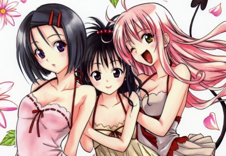 To Love-Ru - girls, long hair, anime, love-ru