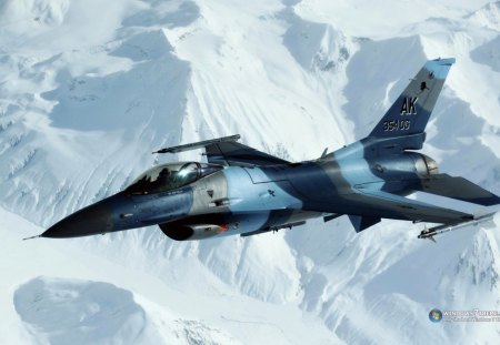 aeronave militar - aeronave, gelo, voando, aevores, militar, montanhas, neve