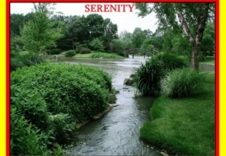 Japanese Garden - river, oriental, garden, serenity, peaceful, japanese