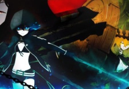 Anime - goldsaw chariot, black rock shooter, anime, deadmaster