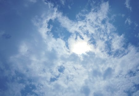 Cielo azul - sky, cloud, blue, liuchia, alch