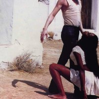 Naomi Campbell and Michael