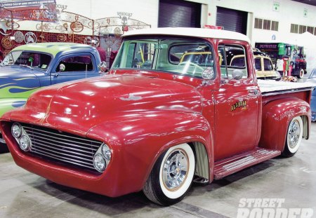 Autorama Extreme - classic, ford, red, truck