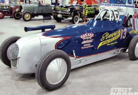 Autorama Extreme - ford, roadster, blue, classic