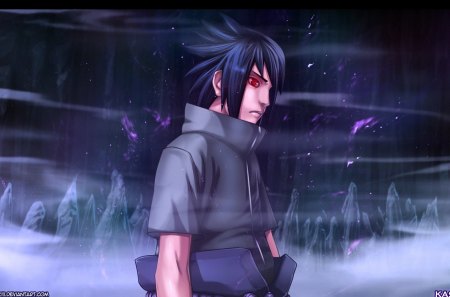 Sasuke On The Dark Side Naruto Anime Background Wallpapers On