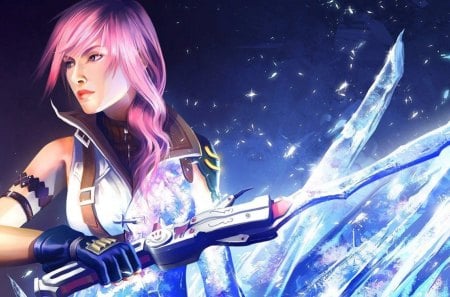 Lightning - final fantasy xiii, hot girl, lightning, wallpaper