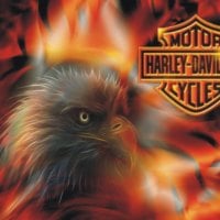 Harley-Davidson fire eagle