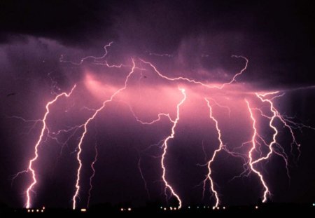 Lightning - storm, nature, energy, light, lightning