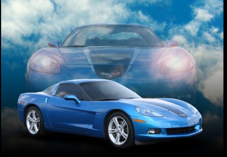 Covette - vette, rendering, car, digital photo, corvette