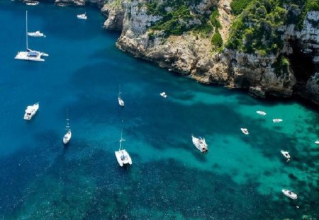 Cap Negre y La Falzia - beach, sea, blue