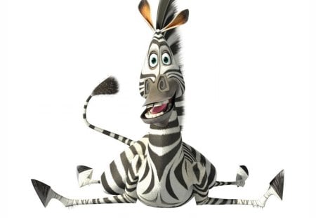 Marty-Zebra - zebra, madagascar, marty, animal