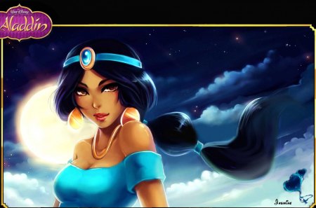 Jasmine - aladin, jasmine, movie, cartoon