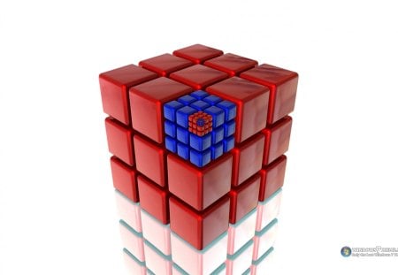 Cubo - cubo, formas, 3d, abstrato, cubos