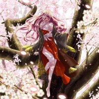 Luka and Sakura Tree