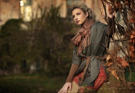 Beauty of Autumn - fashion, woman, model, autumn