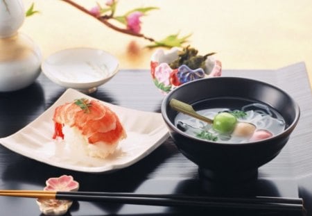 Japanese Cusine - food, fork, cusine, jap