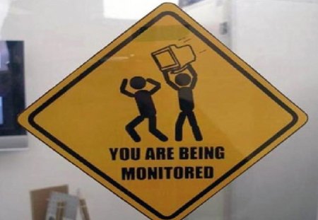 Being Monitored - monitored, watched, office, spied