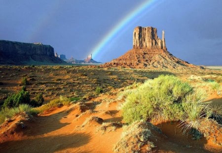 ARCO - IRIS - colorido, chuva, natureza, sol