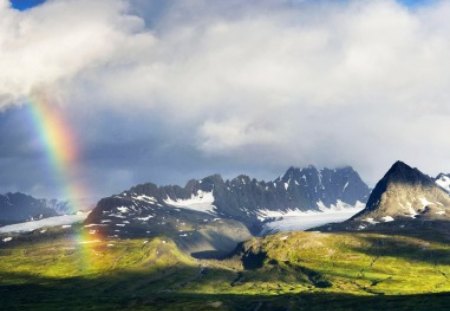 ARCO - IRIS - colorido, chuva, natureza, sol