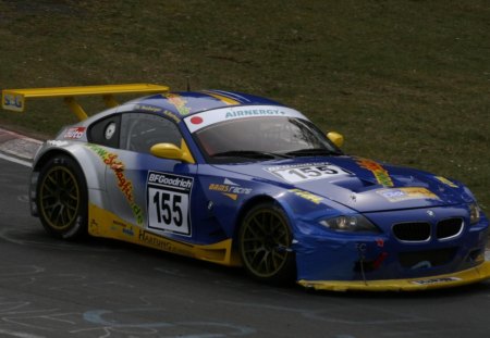 BMW Z4 24hr Le Mann race car