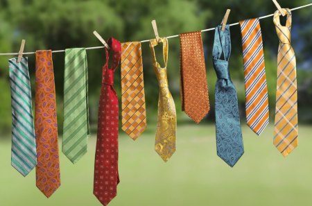 Holiday ties - summer, clean, vacation, tie