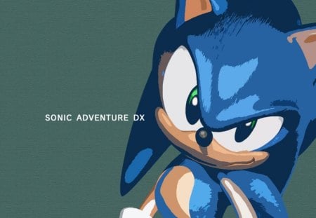 Sonic Adventure DX - paint, sonic adventure dx, video games, sonic