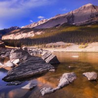 Scenic Jasper National Park Alberta Canada