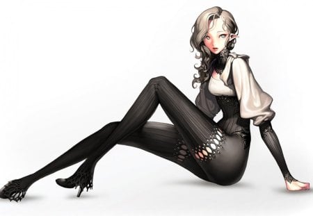 Blade & Soul - girl, anime, blade, short hair, soul