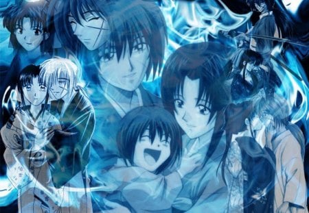 KenshinxKaoru - kenshin, anime, kaoru, couple, ruruoni