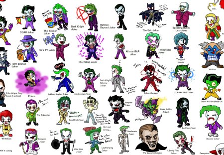 Various Joker - various, mass, joker, murder, psycho, path