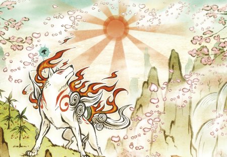 Okami HD - okami hd, game, capcom, okami, ps3, clover, okami den