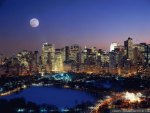 Moon Over Manhattan