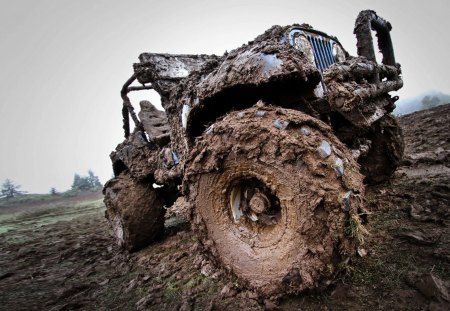 Just for Fun - fun, tires, photography, photoshop, 4 wheel drive, muddy, jeep, mud, dirty, mudding, country