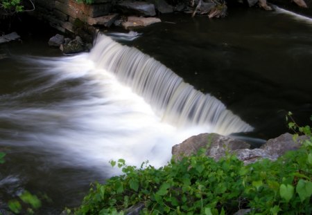 A Small Waterfall in Amsterdam