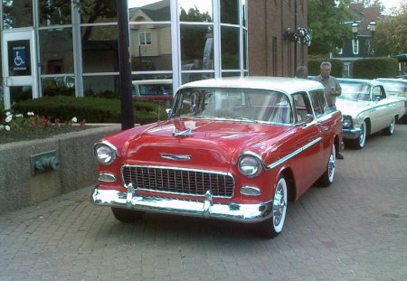 NICE RIDE!!!! - nice, chevrolet, cool, red, nomad