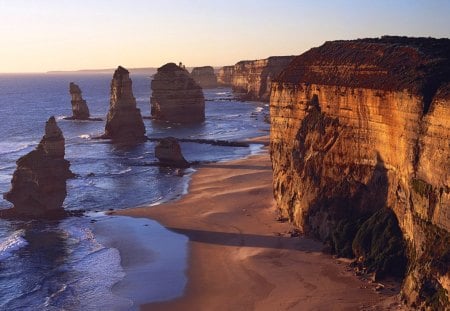 Australia - nature, sea, cliffs, landscapes