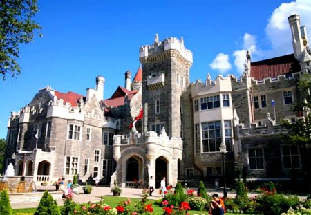 Casa Loma Toronto Canada Series #3 - canada, series, casa loma, toronto