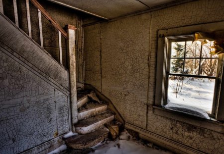 Desolation - abandoned, house, old, dirty