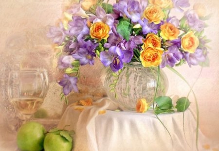 Still Life - flowers, lovely, beautiful, beauty