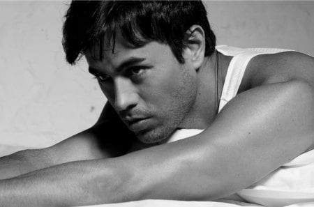 enrique - white, male, photography, singer, black, model