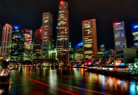 Singapore at Night