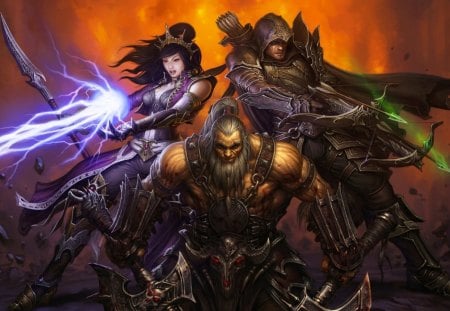 Diablo III Heroes - rol de accion, game, heroes, diablo 3