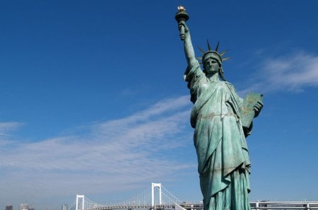 The status of liberty (the symbol of freedom) - status, 2012, picture, modern, liberty, 06, 28