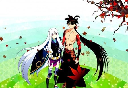 Chicos  Samurai - pareja, anime, warriors, samurai