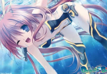 Sea Girl - game, cg art, girl, beauty, new, wall