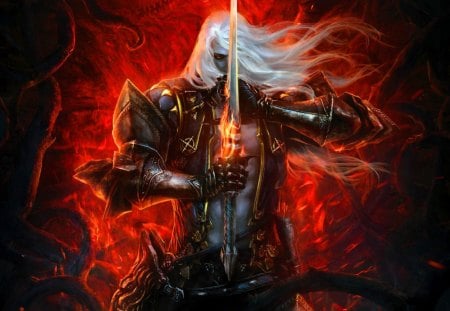 Castlevania - nice, marvellous, great, vampire hunter, wonderful, super, fantasy, amazing, pretty, game, horror, sword, skyphoenixx1, adorable, vampires, warrior, wallpaper, stunning, outstanding, entertainment, picture, abstract, castlevania, beautiful, video games, awesome, fantastic