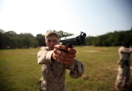 M9 - italy, marines, american, united, usmc, pistol, m9, states, usa, us, military