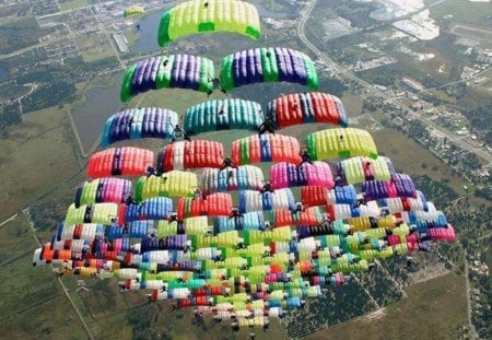 Parachute Pyramid