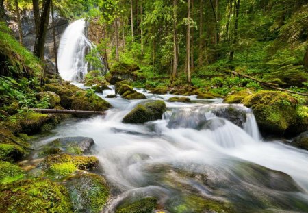 berchtesgaden-germany - nature, rivers, trees, germany