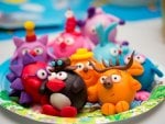 Plate of toys